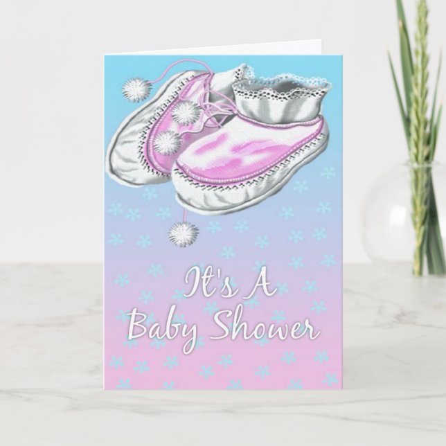 It's A Baby Shower Invitation (Front)