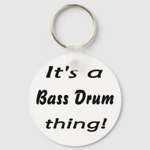 It's a bass drum thing! key ring