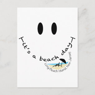 It's A Beach Day - Long Beach Island, New Jersey Postcard