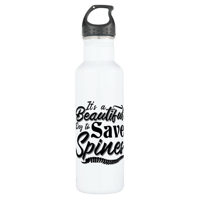 It's A Beautiful Day Chiropractic Chiropractor 710 Ml Water Bottle (Front)