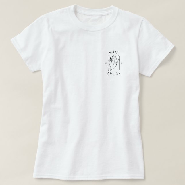 It's a Beautiful Day for a Manicure T-Shirt (Design Front)