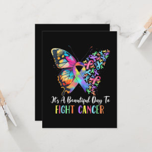 It's A Beautiful Day To Fight Cancer Invitation