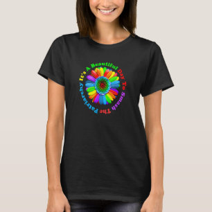 It's A Beautiful Day To Smash The Patriarchy Sunfl T-Shirt