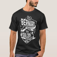 It's a BERNARD thing, You wouldn't understand