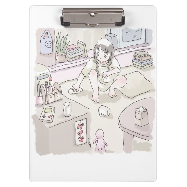 It's a bit of a joke. Fukifuki Clipboard (Front)