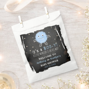 It's A Boo-y! Little Monster Halloween Baby Shower Favour Bags