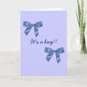 It's a boy!! announcement