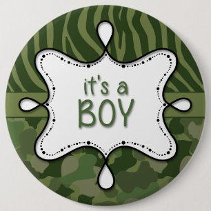 It's a Boy Announcement Pin 2