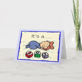 It's A Boy Announcements