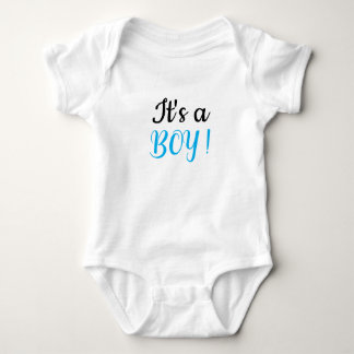 It's a boy baby gender reveal bodysuit