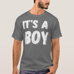 It's A Boy Baby Shower Adoption Gender Reveal T-Shirt