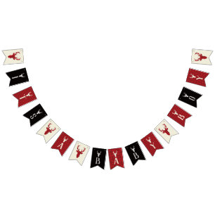 It's A Boy Baby Shower Banner, Deer Bunting