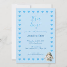 It's a Boy Baby Shower Invitation