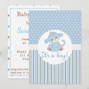 It's a Boy Baby Shower Invitation
