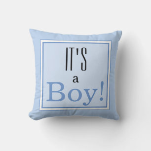 It's a Boy! Baby Shower Keepsake Pillow