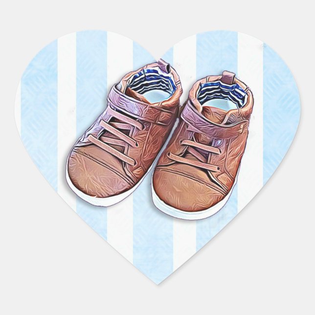 It's a Boy Baby Shower Stickers (Front)