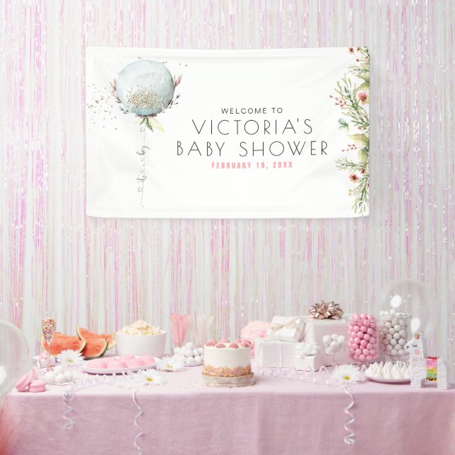 It's A Boy | Baby Shower Welcome Banner (Party)