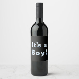 It's a boy baby shower, wine, labels, for sale ! wine label