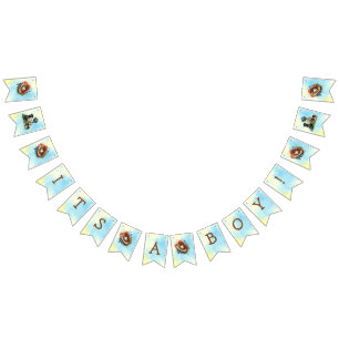 It's a Boy   Baseball Baby Shower Bunting