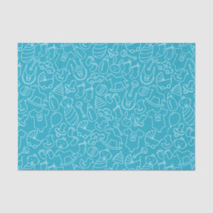 It's a Boy Blue Baby Shower Tissue Paper