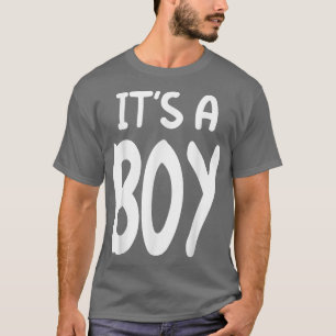 It's A Boy Blue Boy Baby Gender Reveal T-Shirt