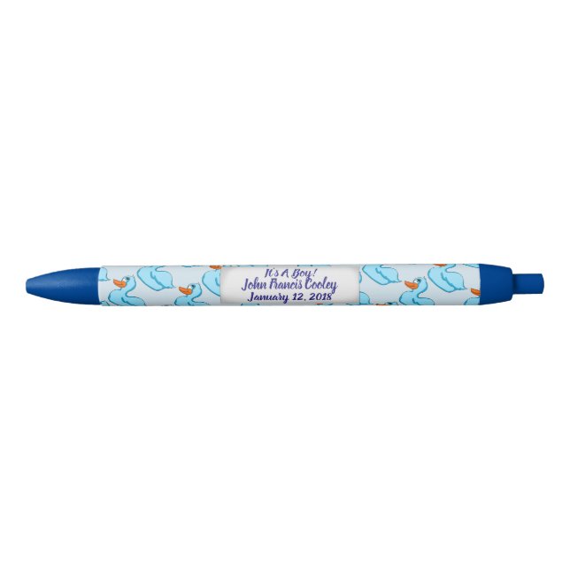 It's A Boy Blue Duck Pens (Front)