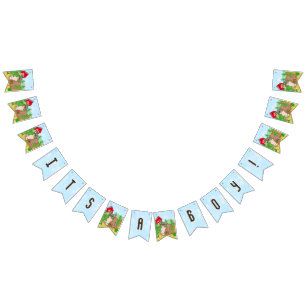 It's a Boy   Boy's Baby Shower  Bunting