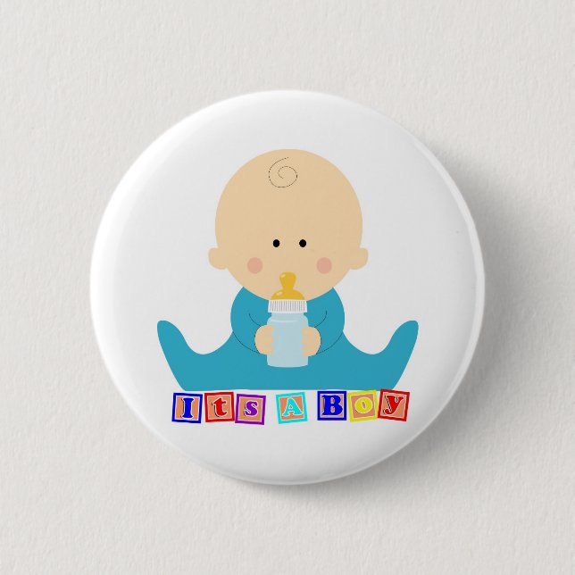 It's a boy button (Front)