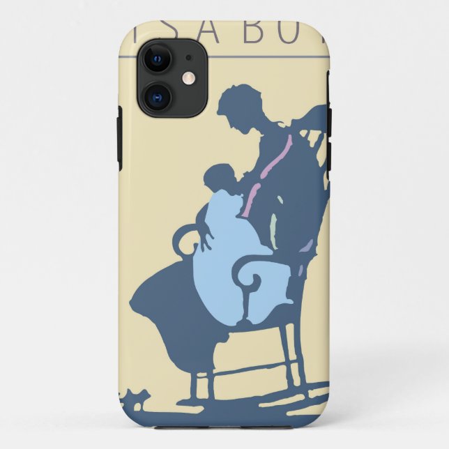 <It's a Boy> by Steve Collier Case-Mate iPhone Case (Back)
