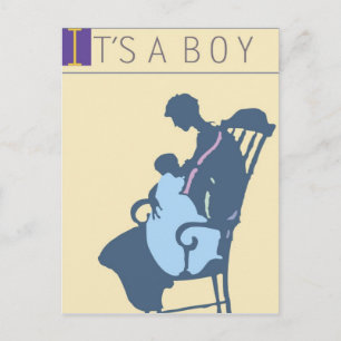 <It's a Boy> by Steve Collier Postcard