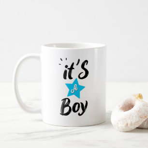 It's a boy coffee mug