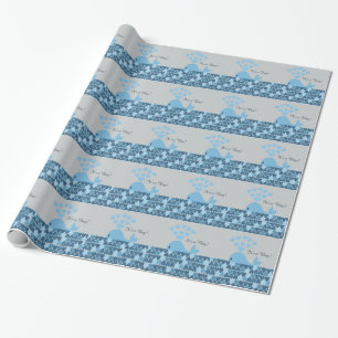 It's A Boy! Cute Whale Wrapping Paper