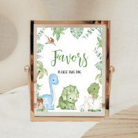 It's A Boy Dinosaur Baby Shower Favours
