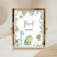 It's A Boy Dinosaur Baby Shower Food