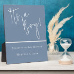 Its a Boy Dusty Blue Baby Shower Welcome Entrance Plaque<br><div class="desc">Its a Boy Dusty Blue Baby Shower Welcome Entrance plaque Sign

See matching collection in Niche and Nest Store

Many thanks</div>