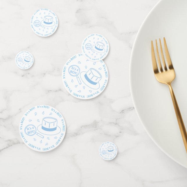 It's a Boy Gender Reveal Confetti (Group)