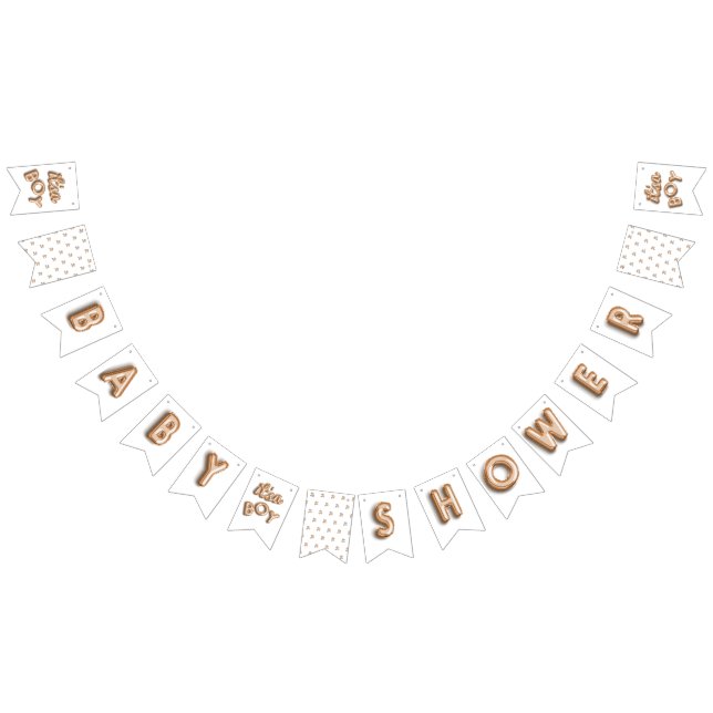 ITS a boy! Gold bunting (All)