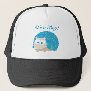 It's a Boy! Hedgehog Trucker Hat