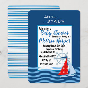 It's a Boy Invitation