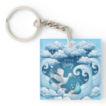 IT'S A BOY KEYCHAIN