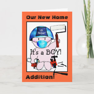 It's a Boy! Lil' Carpenter Announcement