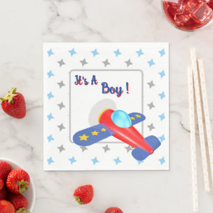 It's A Boy Napkin