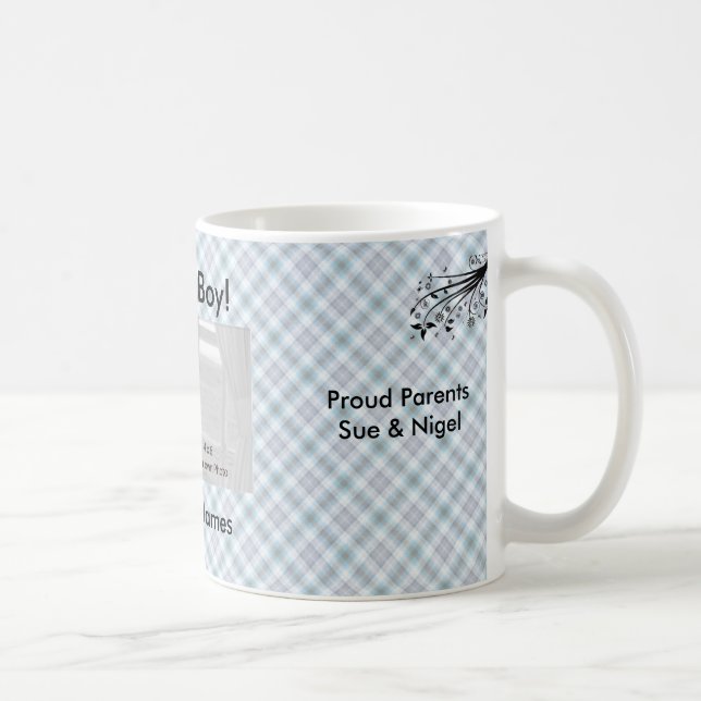 It's A Boy Photo Gift Mug (Right)