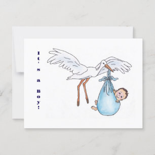 It's a Boy! Postcard
