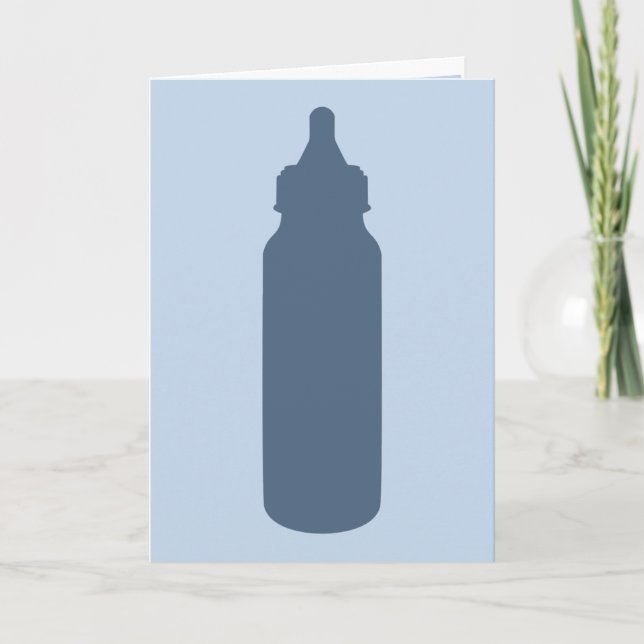 it's a boy! (see inside) announcement (Front)