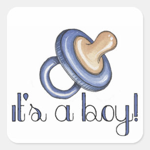 It's a Boy! Square Sticker