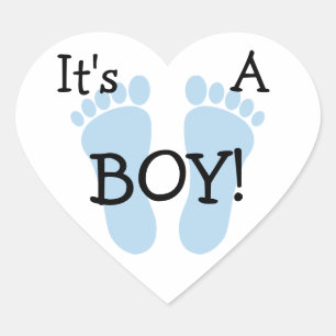 It's A Boy Sticker