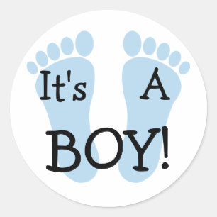 It's A Boy Sticker