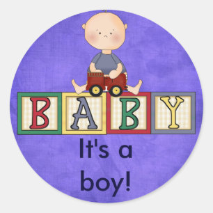 Its a boy stickers