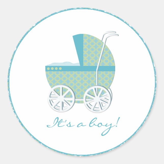 Its a Boy Stickers (Front)